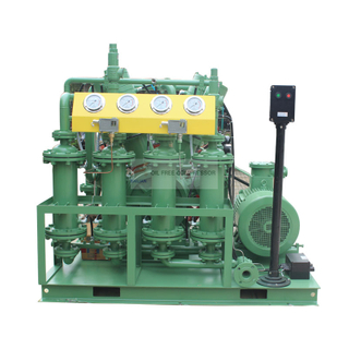 Compressor de enchimento de hidrogênio sem óleo