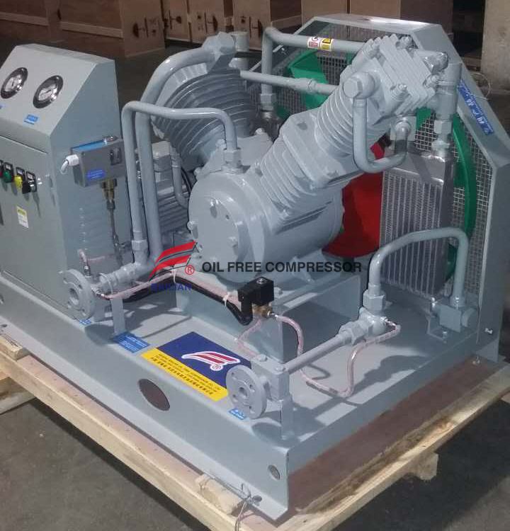 compressor de gás livre do argônio do óleo de alta pressão no carro