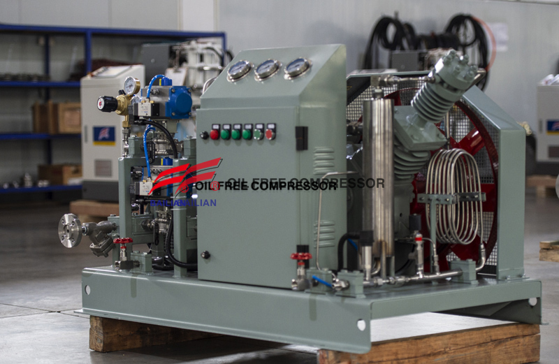 compressor molhado industrial do impulsionador do CO2 de duas fases para a extração supercrítica
