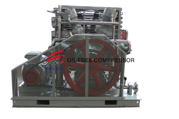 Compressor do balão do hélio da recuperação de refrigeração água