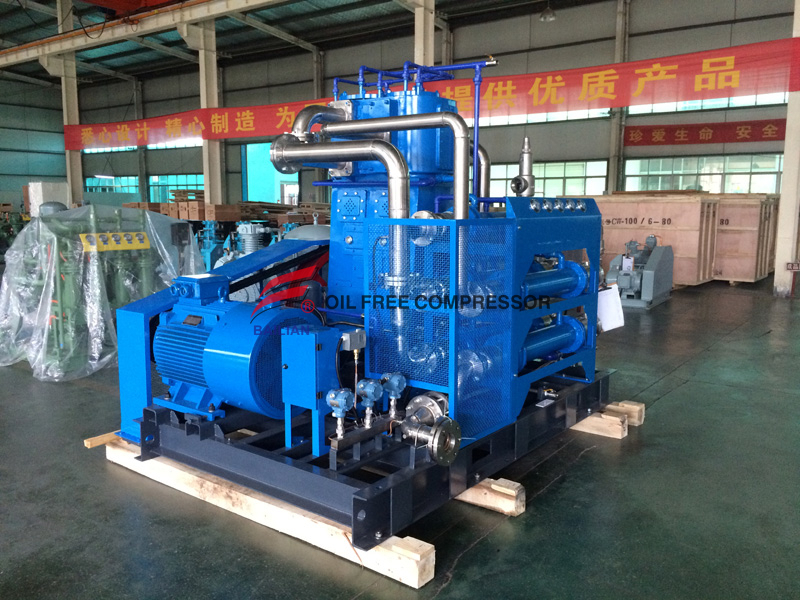 Compressor de oxigênio isento de óleo 500NM3 10bar