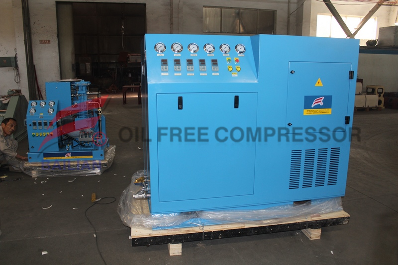 Compressor de argônio livre de óleo de 50nm3 300 bar