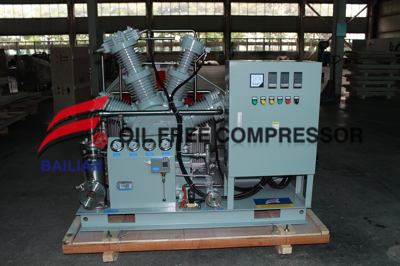 Compressor de hélio livre de óleo de 120nm3 6 bar